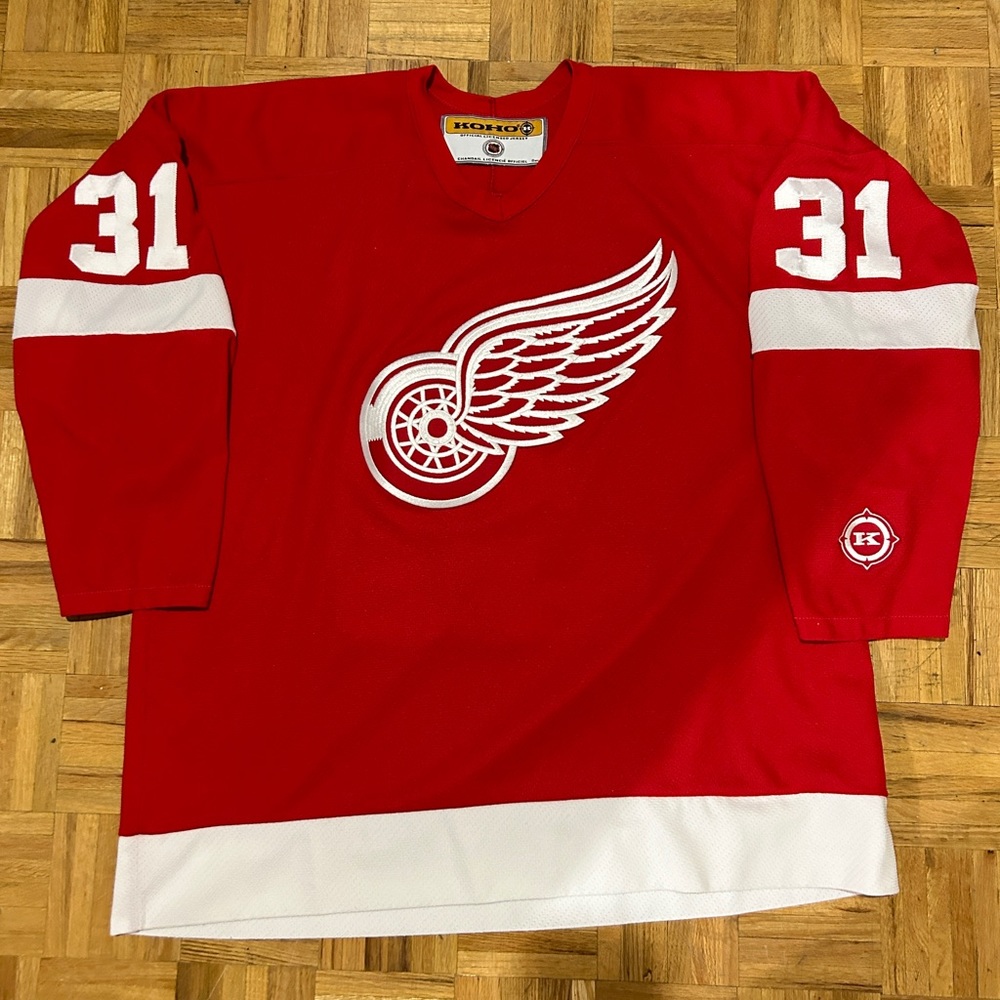 Koho Detroit Red Wings Curtis Joseph NHL Jersey
Size XL